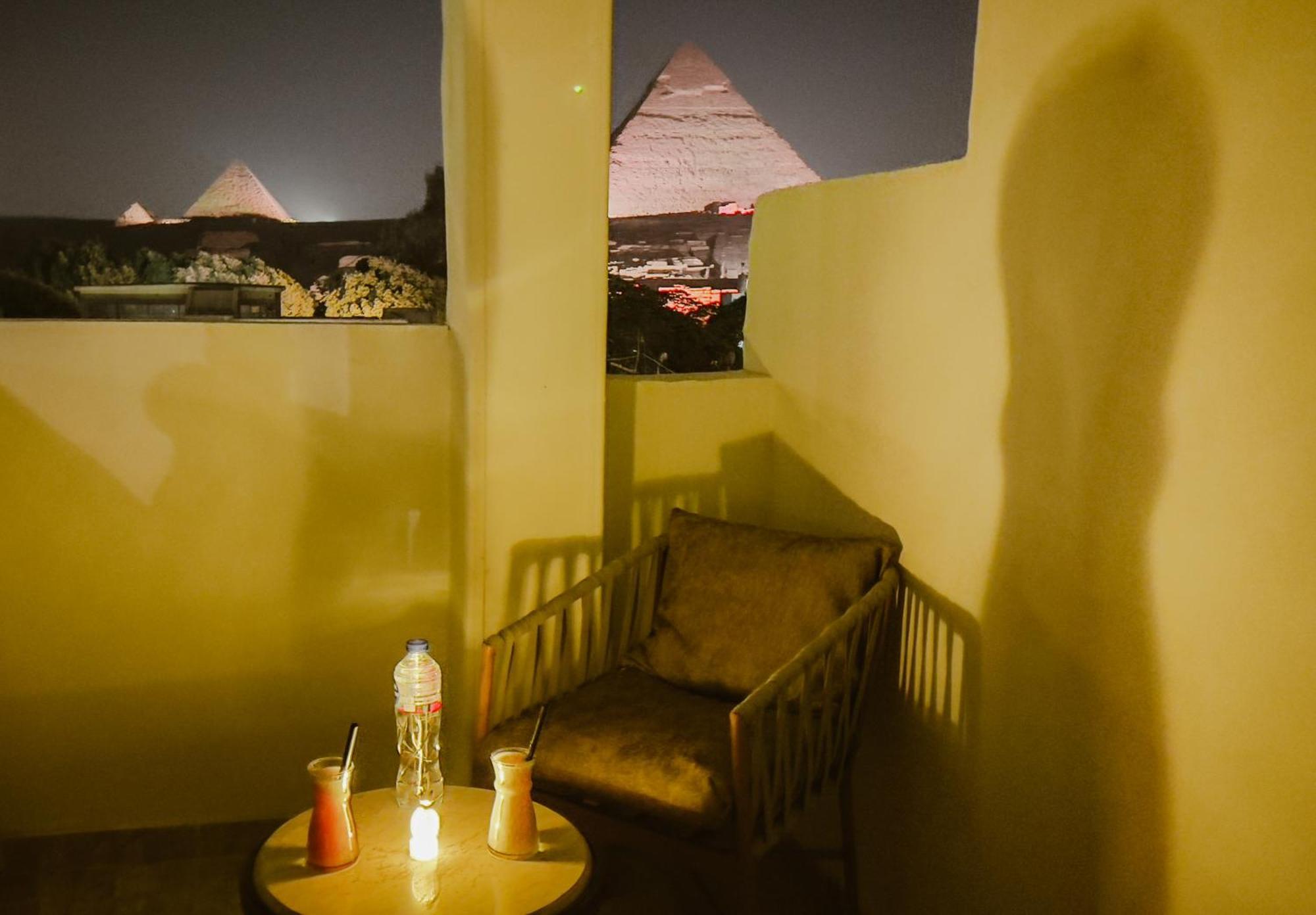 Pyramids Vista Inn Kafrat al Jabal Exterior foto