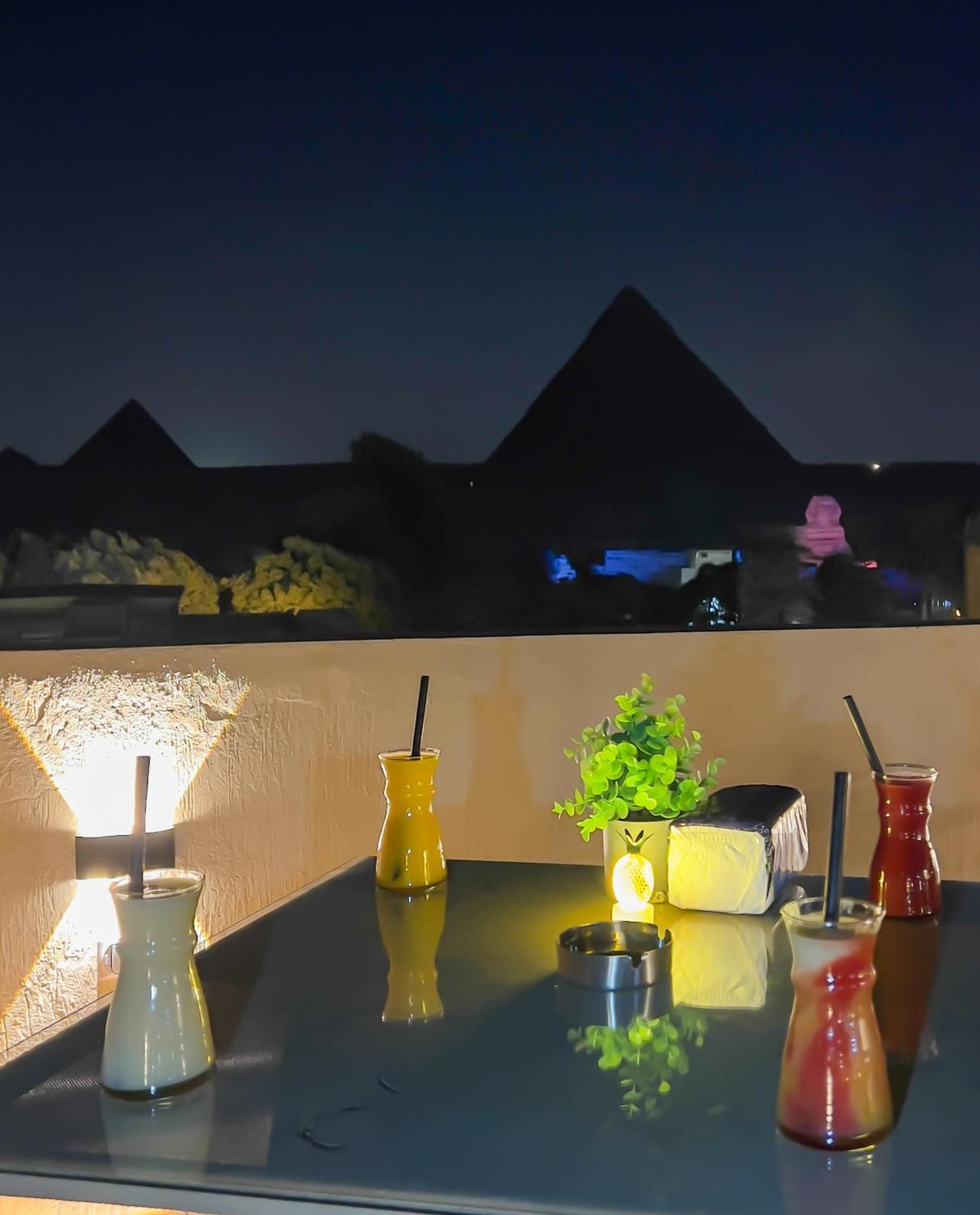 Pyramids Vista Inn Kafrat al Jabal Exterior foto