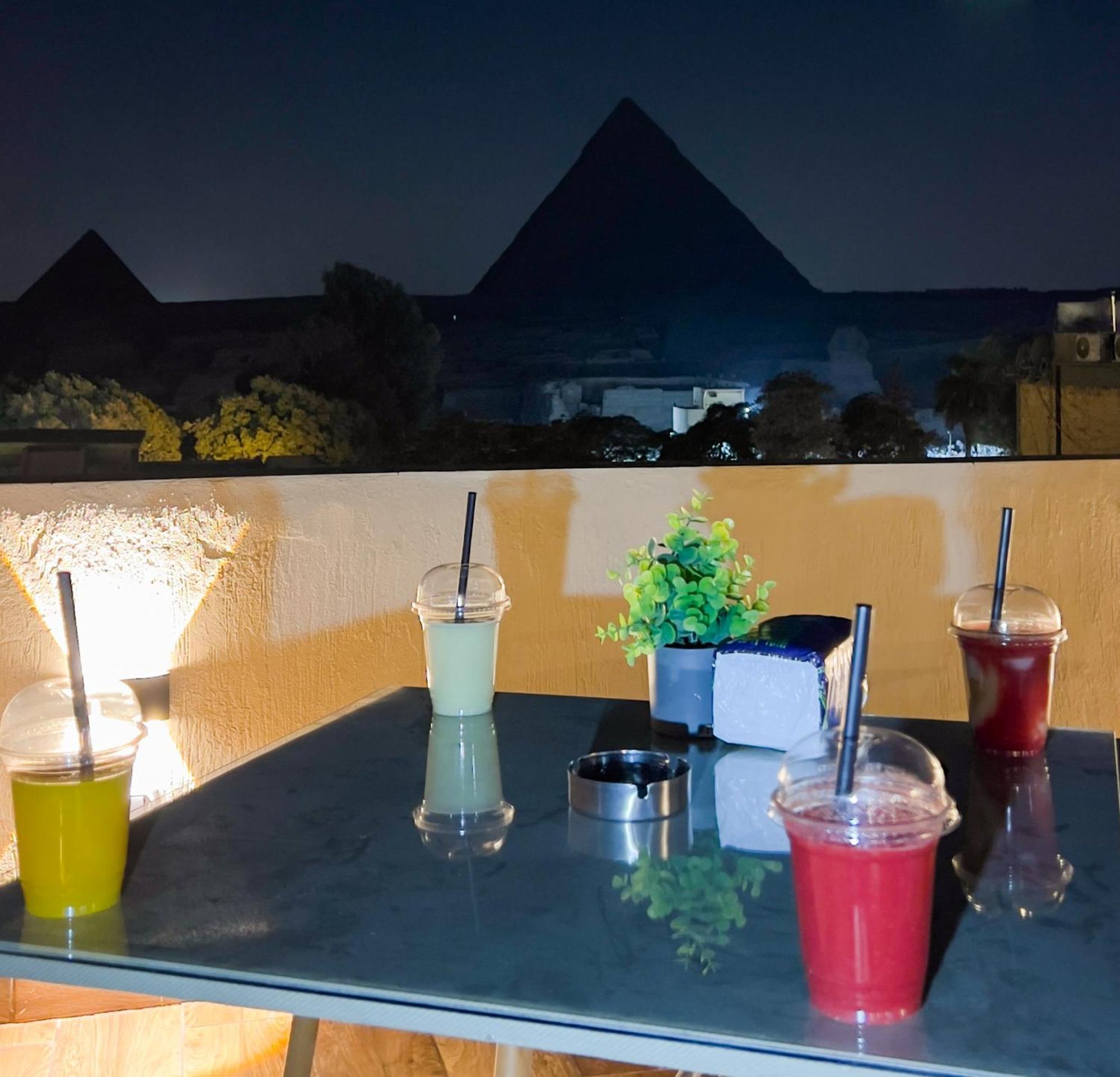 Pyramids Vista Inn Kafrat al Jabal Exterior foto