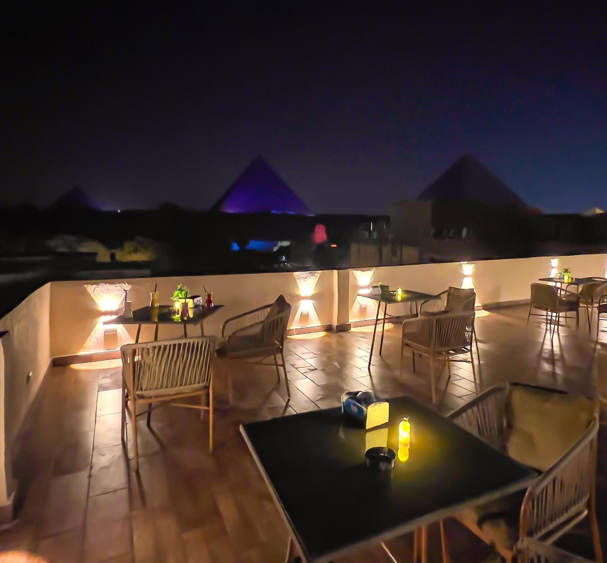 Pyramids Vista Inn Kafrat al Jabal Exterior foto