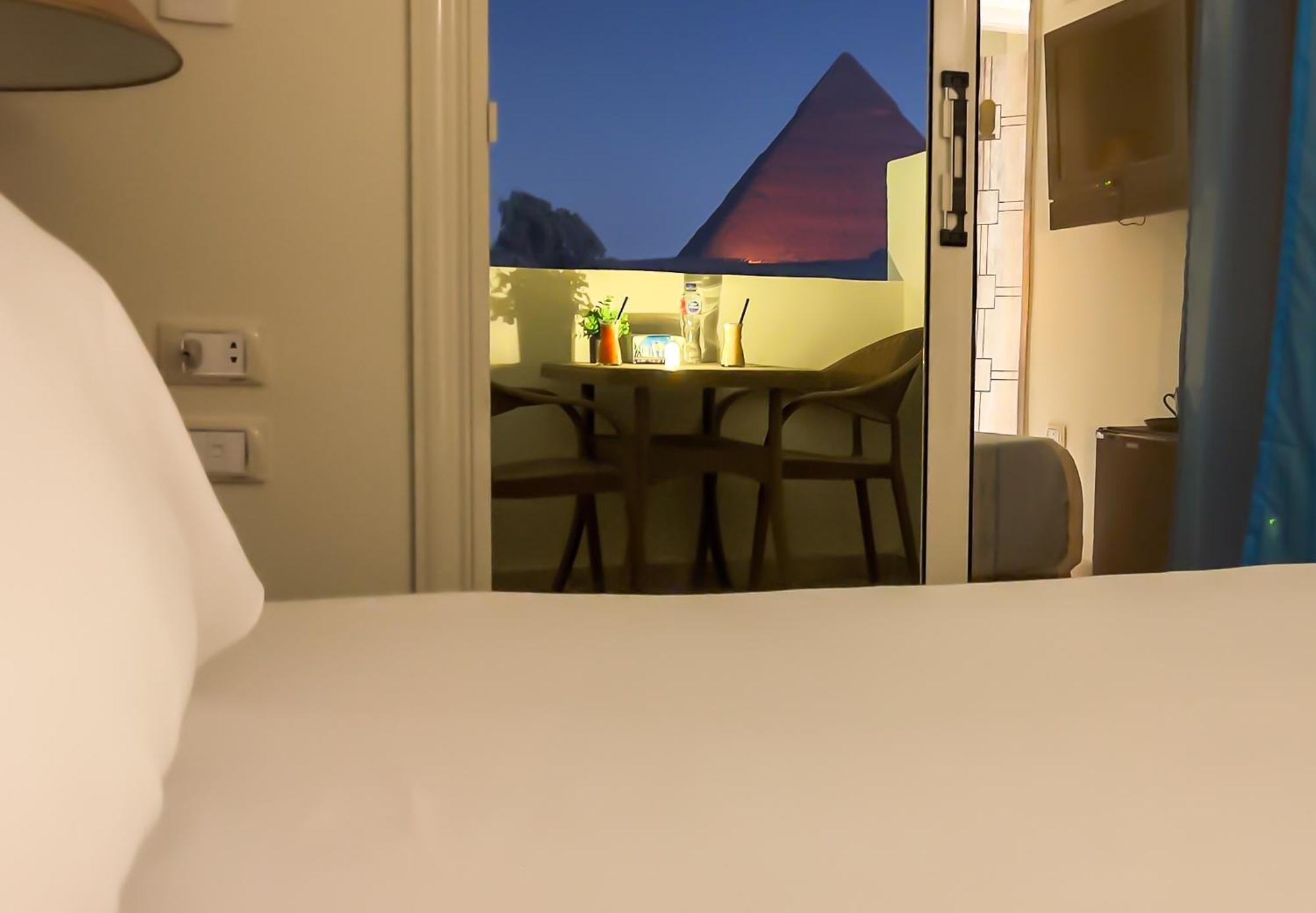 Pyramids Vista Inn Kafrat al Jabal Exterior foto